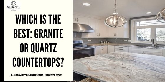 granite or Quartz countertops