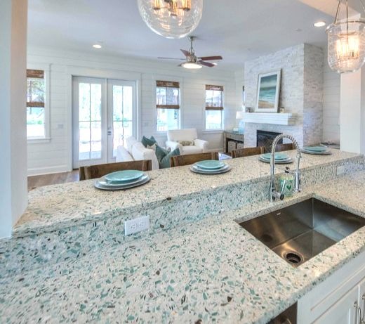 Recycled Glass Countertops in Orlando