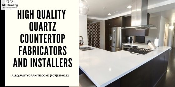 quartz countertop fabricators and installers
