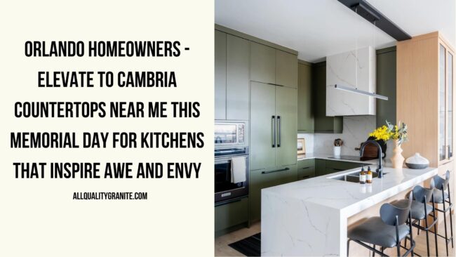 Cambria countertops near me in Orlando