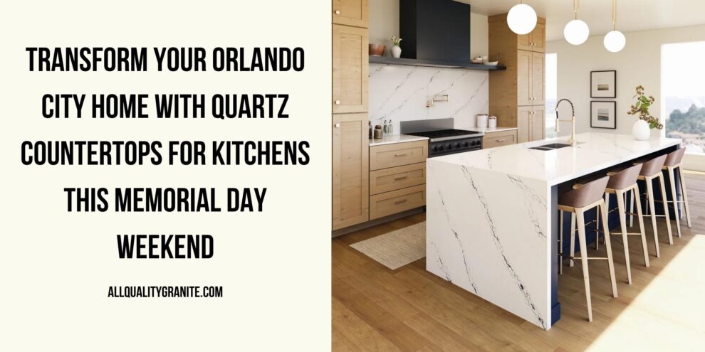 Quartz countertops for kitchens in Orlando