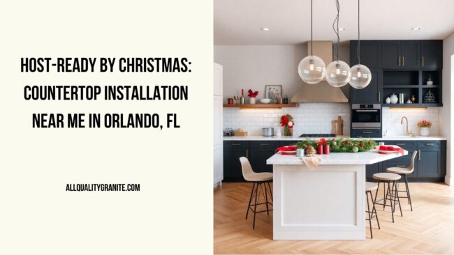 Countertop installation near me in Orlando