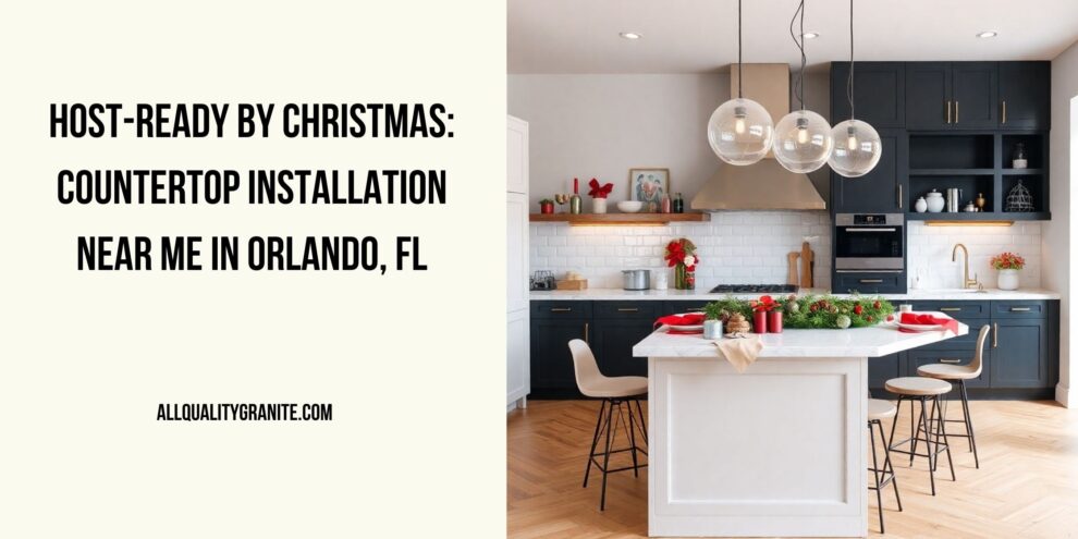 Countertop installation near me in Orlando
