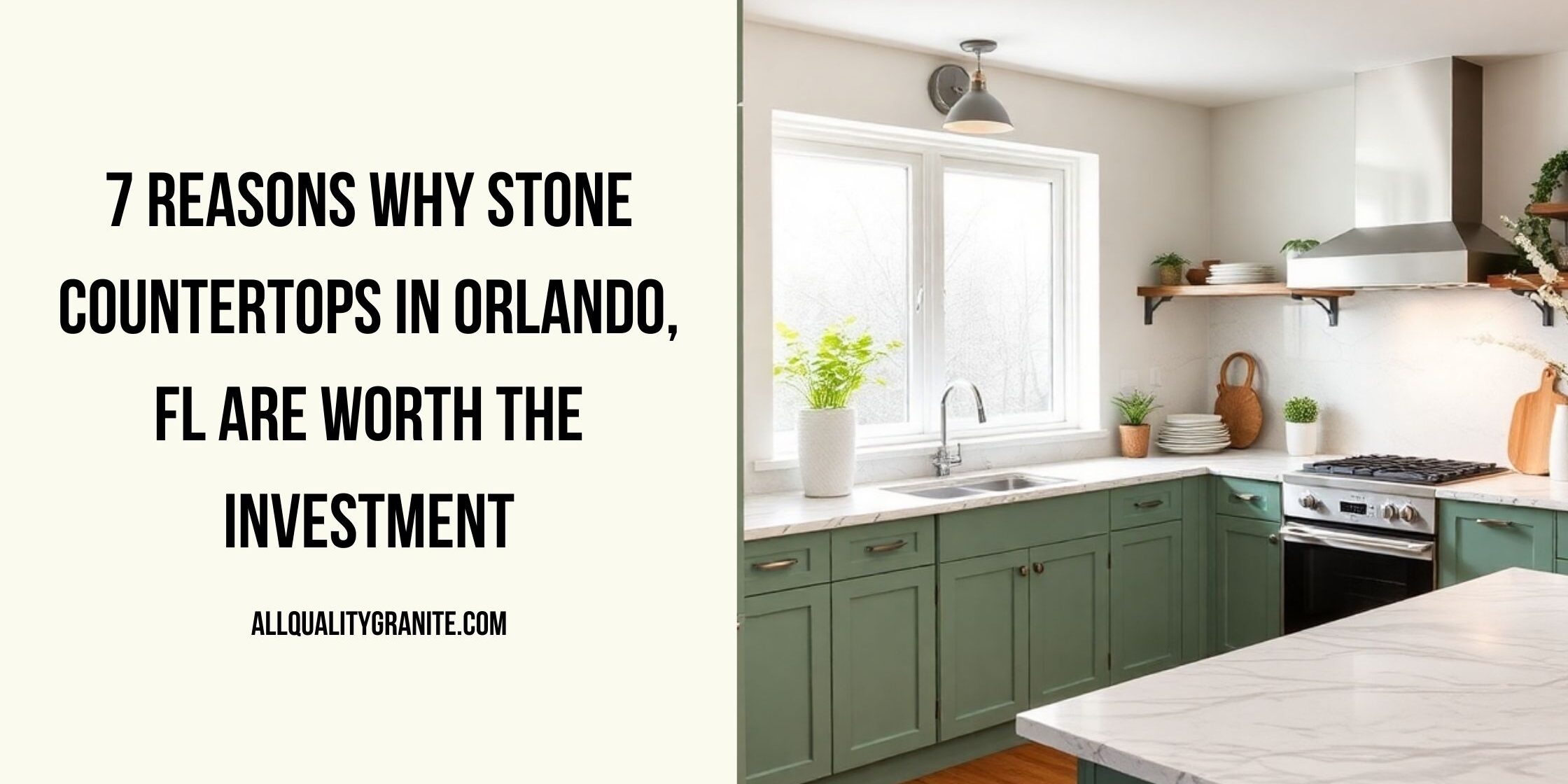 Stone countertops in Orlando