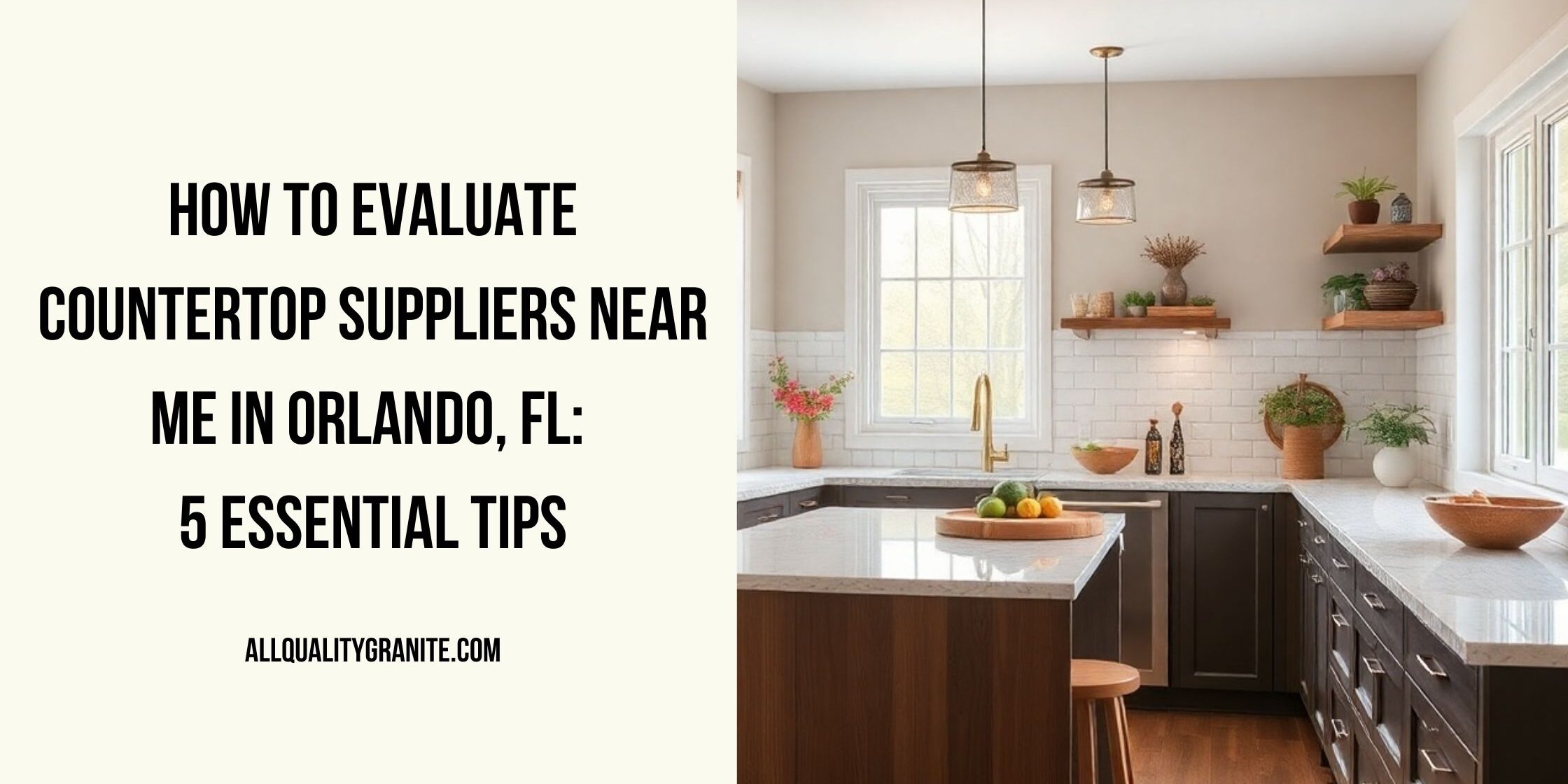 Countertop suppliers near me in Orlando