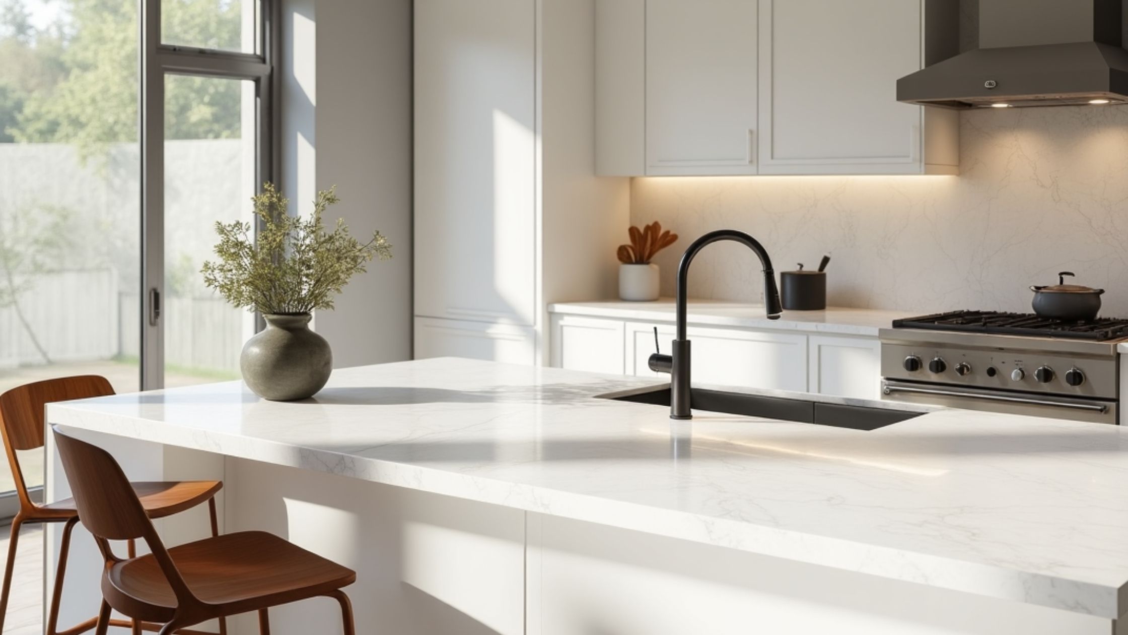 Quartz kitchen countertops in Orlando, FL Quartz kitchen countertops in Orlando, FL