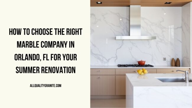 Marble company in Orlando