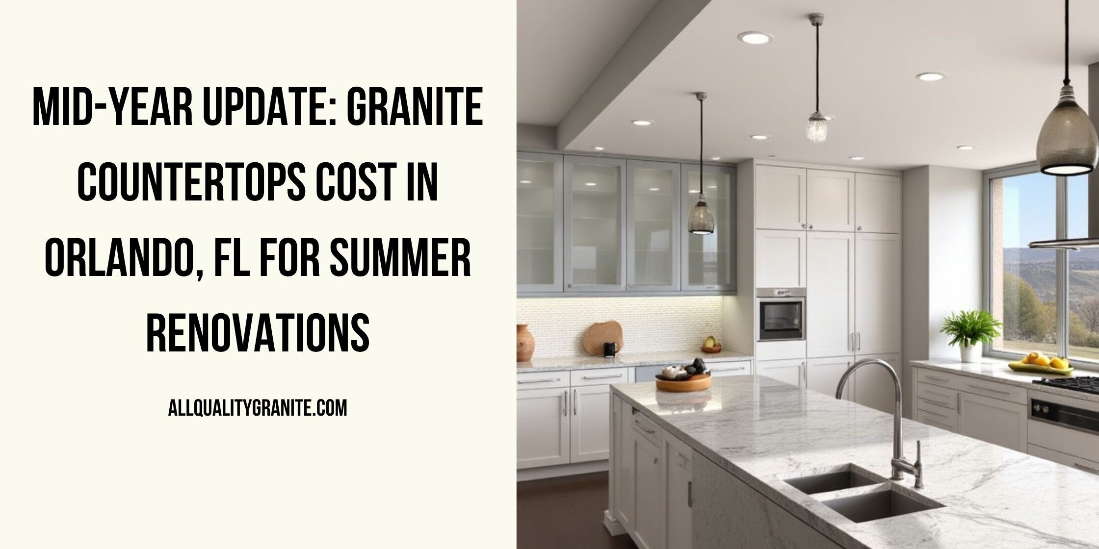 Granite countertops cost in Orlando