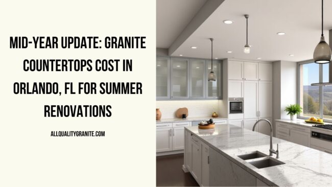 Granite countertops cost in Orlando
