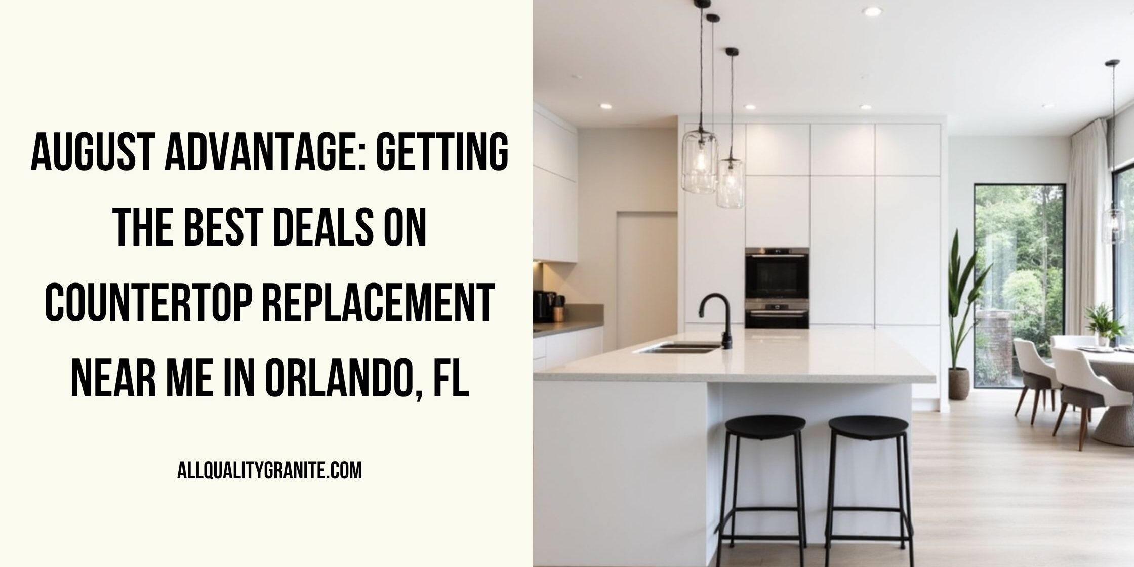 Countertop replacement near me in Orlando