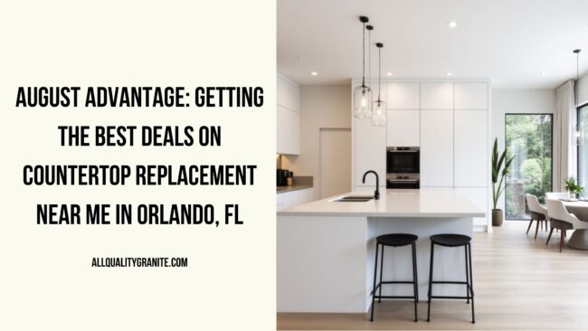Countertop replacement near me in Orlando