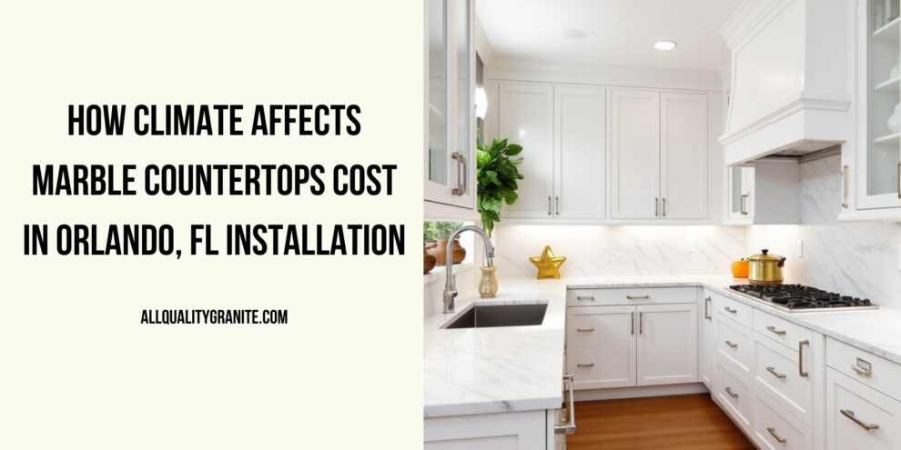 Marble countertops cost in Orlando
