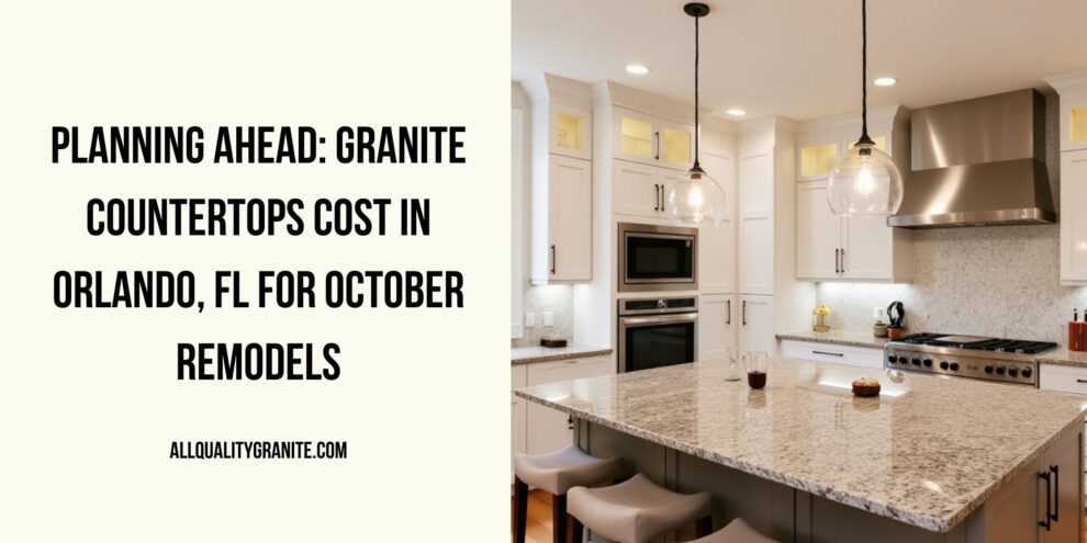 Granite countertops cost in Orlando
