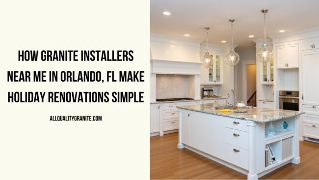Granite installers near me in Orlando