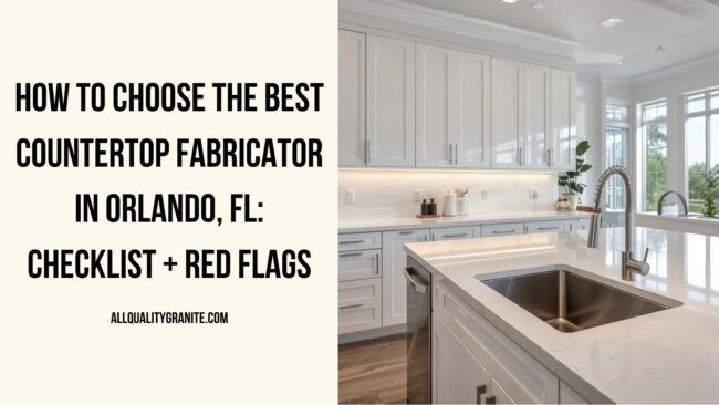 best countertop fabricator near me Orlando
