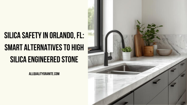 engineered stone silica safety alternatives Orlando