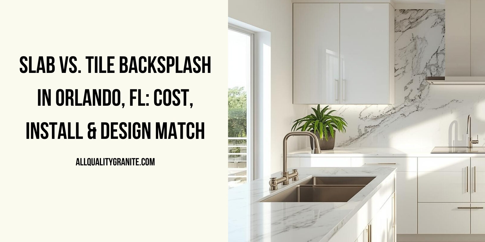 backsplash with countertops slab vs tile