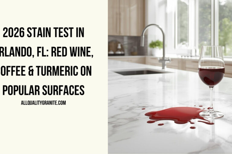 stain resistant countertops test 2026