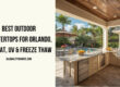 outdoor kitchen countertops Orlando