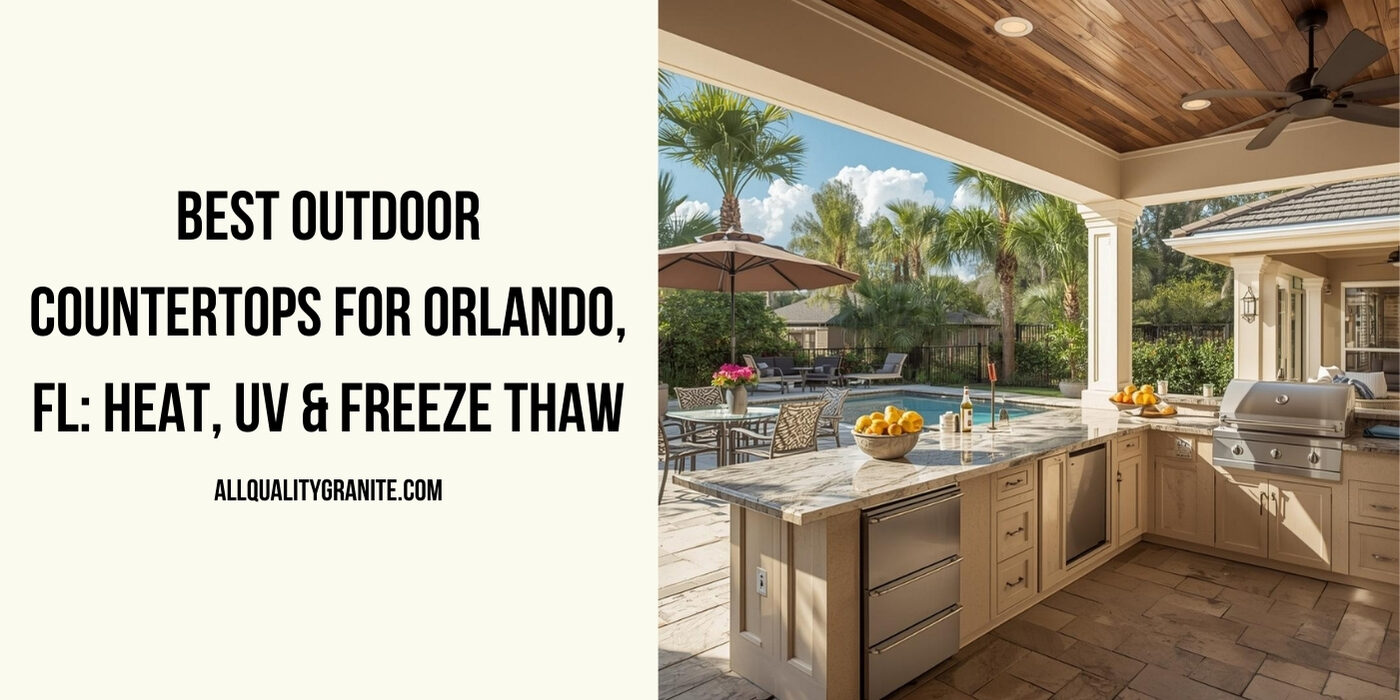 outdoor kitchen countertops Orlando