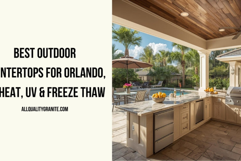 outdoor kitchen countertops Orlando