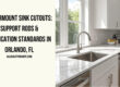undermount sink cutout support Orlando,